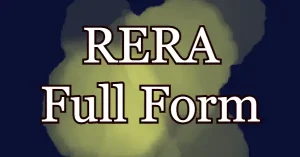RERA Full Form in Hindi